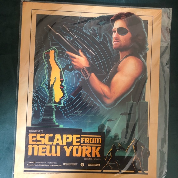 Escape from New York Poster